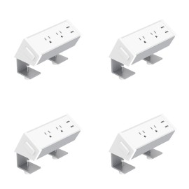 OfficeSource LOT of 4! OfficeSource OSF9500 Desktop Power Module White