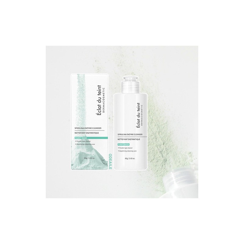 Eclat Dutin Enzyme Spirulina Enzyme Cleanser 80g Spirulina Cleanser 80g