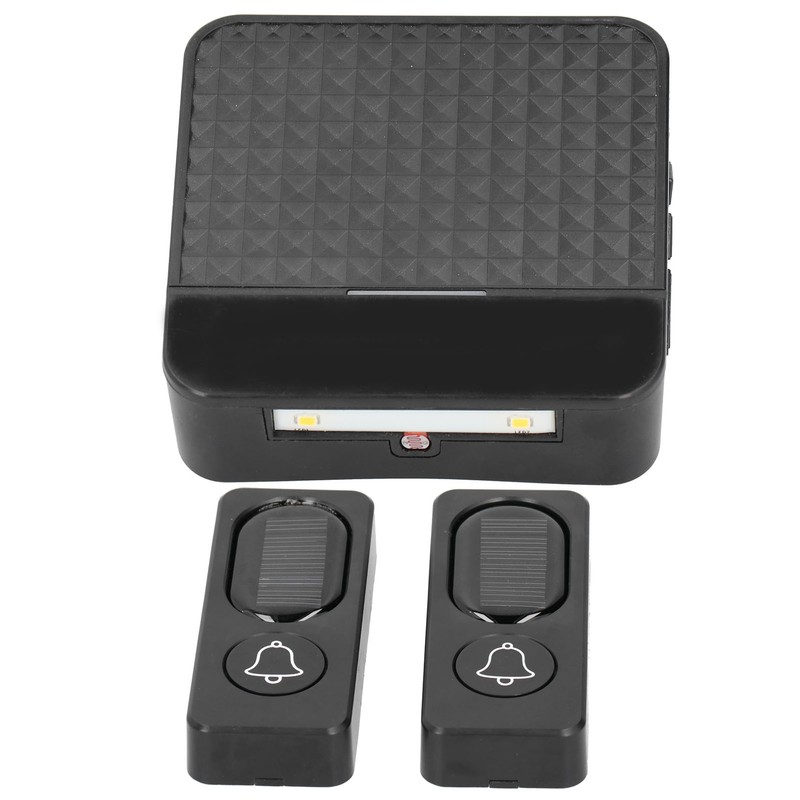 Wireless Door Bell Alarm System Waterproof Solar Electric Doorbell with