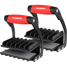 2-Pack Panel Carrier – One-Hand Lifter with Self-Adjusting Clamp, Up to 1″ Thick