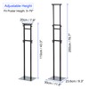 PATIKIL Up to 79" Poster Stand, Double-Sided Easel Stand with