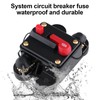 Shiwaki 12V-36V DC Circuit Breaker for Car, Marine, Boat, Motorcycle