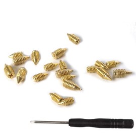 Tip Screws Pointed Cross Slot Leather Accessories for Belt Buckle Wallet Handbag Purse Includes Screwdriver -30 Pieces