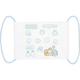San-X KG00802 Sumikko Gurashi Gauze Mask, Blue