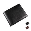 HESHPAWS Leather Wallet Card Bag Men's Fashion Wallet Short and