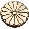 Golf Marker, Chrysanthemum Crest, Jogo Chrysanthemum Ball Marker, Iron, Base