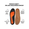 Bama Balance Comfort Unisex Footbed Insole Premium Footbed Brown 36