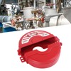 2Pcs Standard Gate Valve Lock Handwheel Fixed Engineering Plastics Lock