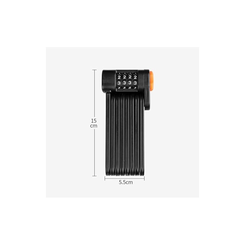 Bicycle Lock - High Security Folding Lock 85 cm Theft-Proof