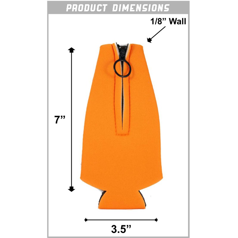 Merica Stripes Beer Bottle Coolie (2 Pack)