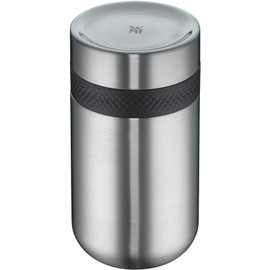 WMF my2Go Thermal Food Container 500 ml Insulated Container and 200 ml Additional Container, Environmentally Friendly, Cromargan Matte Stainless Steel, Dishwasher Safe