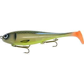 Musky Innovations Regular Swimmin' Dawg 8" Swimbait Musky Lure Bait Paddle Tail (Pickle Back)
