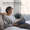 ERGONOV Lap Beanbag Book Stand for Hands Free Reading Comfortable