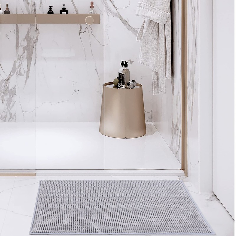 ROSMARUS 43 × 61 cm Bobble Chenille Quick Dry Bath