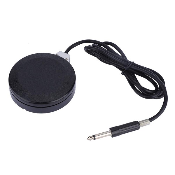 Tattoo Foot Pedal Switch Stainless Steel Round for Eyeliner Eyebrow Body Art Tattoo Machine Control