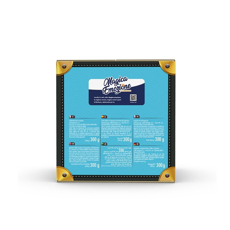 Caffè Borbone Gold Coffee Blend - 50 Capsules - Compatible