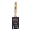 TRUPER Brocha cerdas sintéticas, mango madera,corte angular, 3' Truper