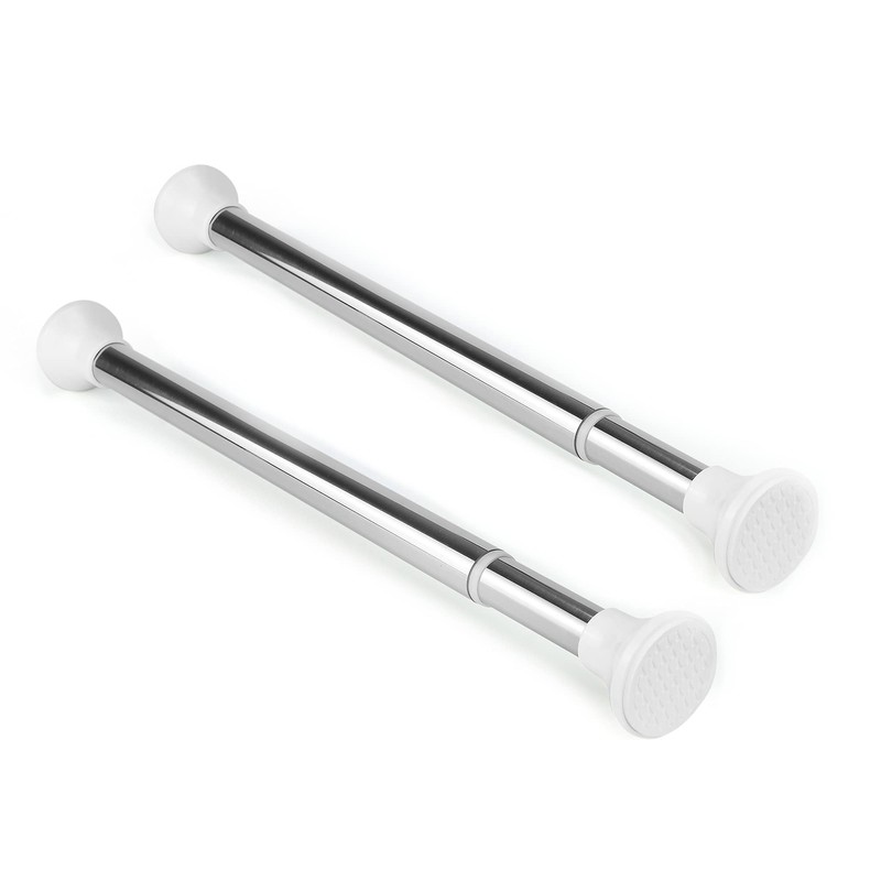 Deluxe Stainless Steel Telescoping Window Security Guard Bars Prevent Forced