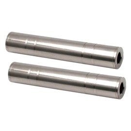 LABRIMP 2pcs Female to Female Audio Adapter Stereo Cable Connectors for Guitar Mixer Amplifier Compact Sturdy Design for Easy Portability