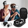 Carrying Case Compatible with Meta Quest 3/Oculus Quest 2/Quest Pro/Vision
