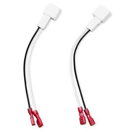2pcs 72-8104 Speaker Adapter Wire Harness, Car Front and Rear Door Speaker Wire Harness Adapter Plug Replacement for Toyota Tacoma Tundra Scion Pontiac Corolla Camry 4 Runner