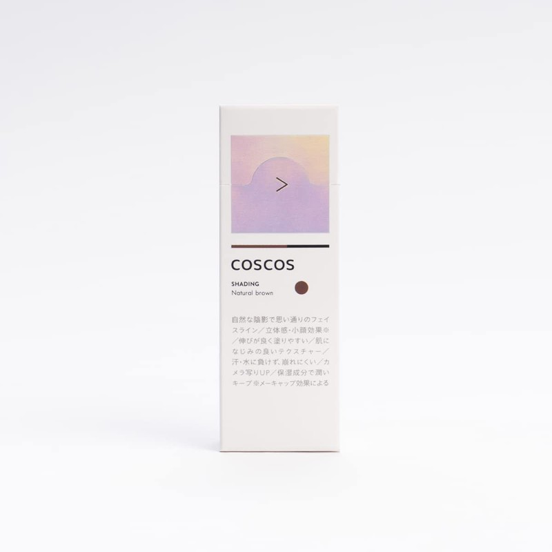 COSCOS Shading, Natural Brown Stick, High Adhesion, Shading, Skeleton, Small