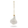 Sur La Table Garlic Glass Ornament