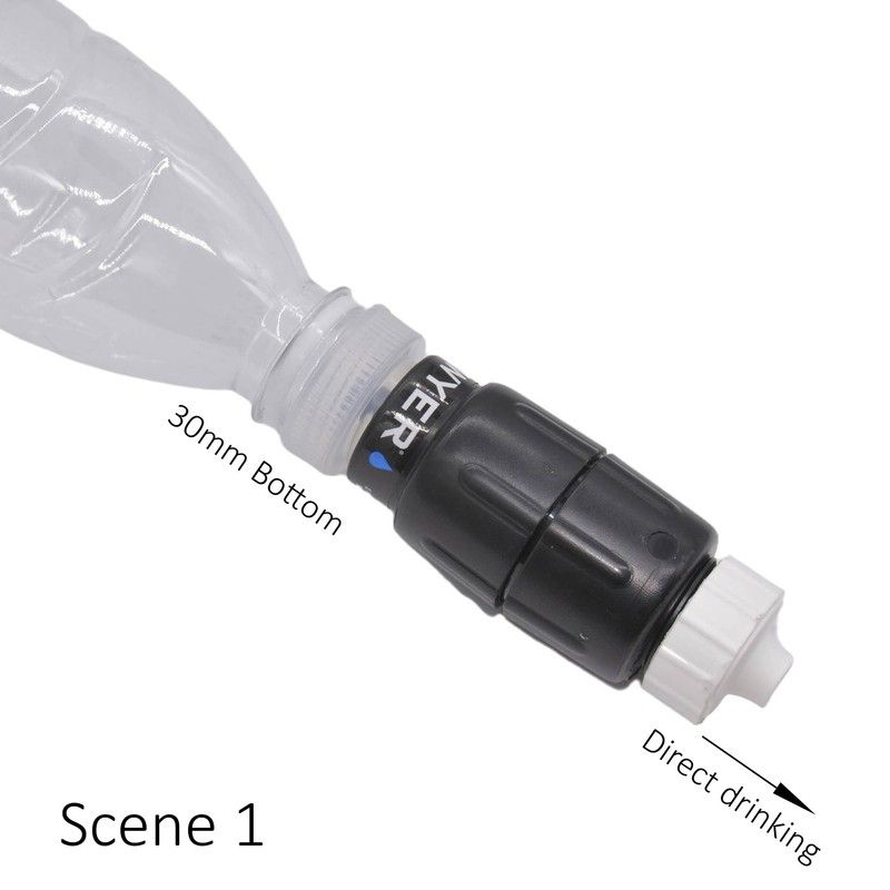 Water Filter Adapter for Sawyer Squeeze SP2129/SP128/SP129, A Set of