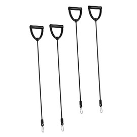 Sosoport 4pcs Resistance Bands for Full-Body Workout Exercise Bands for Women for Stepper Fitness Training and Strength Building