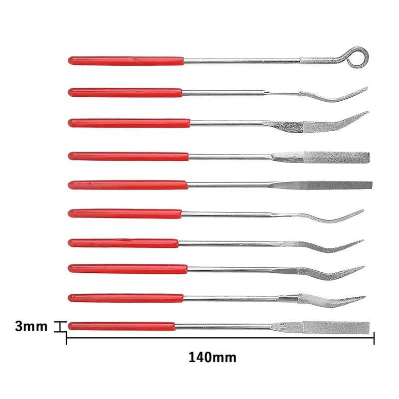 Kigauru Diamond File Sharpener Set, 0.1 x 5.5 inches (3