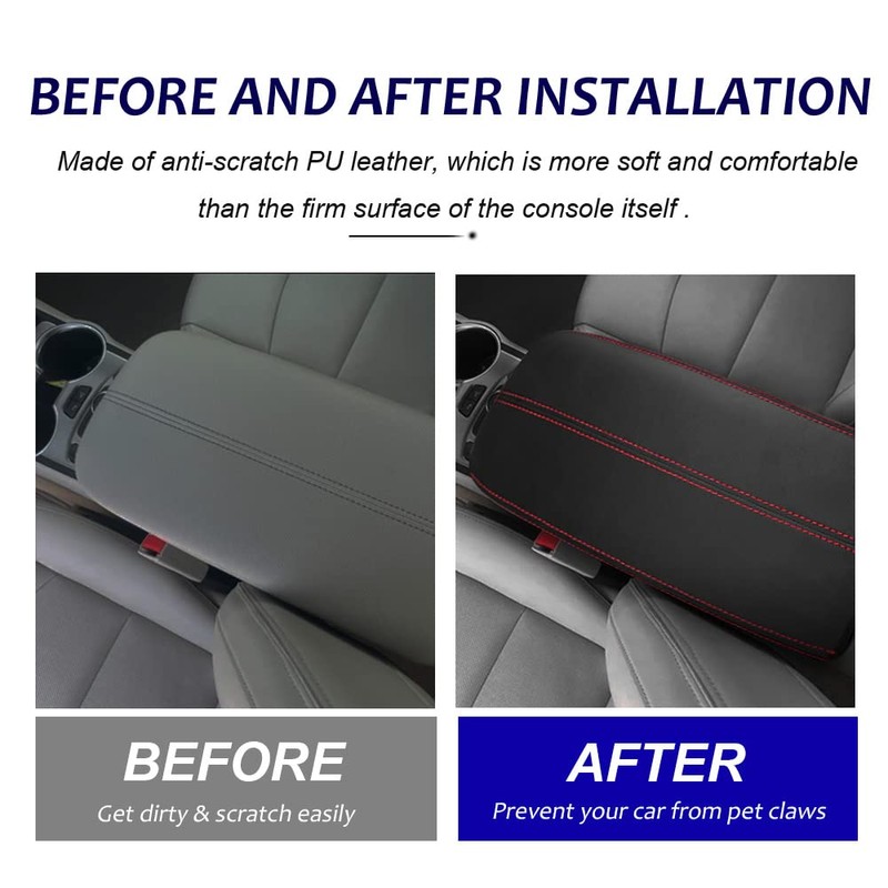 DEYTOP Center Console Cover for GMC Terrain 2025 2018-2024 Accessories