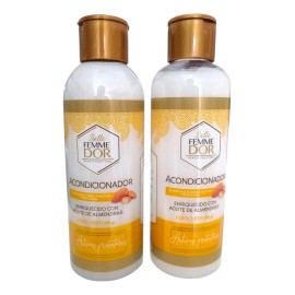 Acondicionador 500ml 2pzas Femme Dor