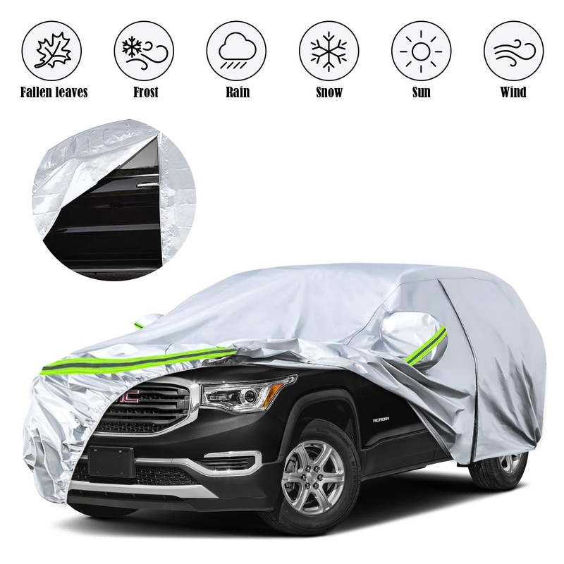 Waterproof Car Covers Replace for 2017-2025 GMC Acadia, 6 Layers