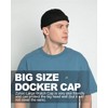 Zylioo XXL Docker Cap, Docker Hat for Large Head, Oversized
