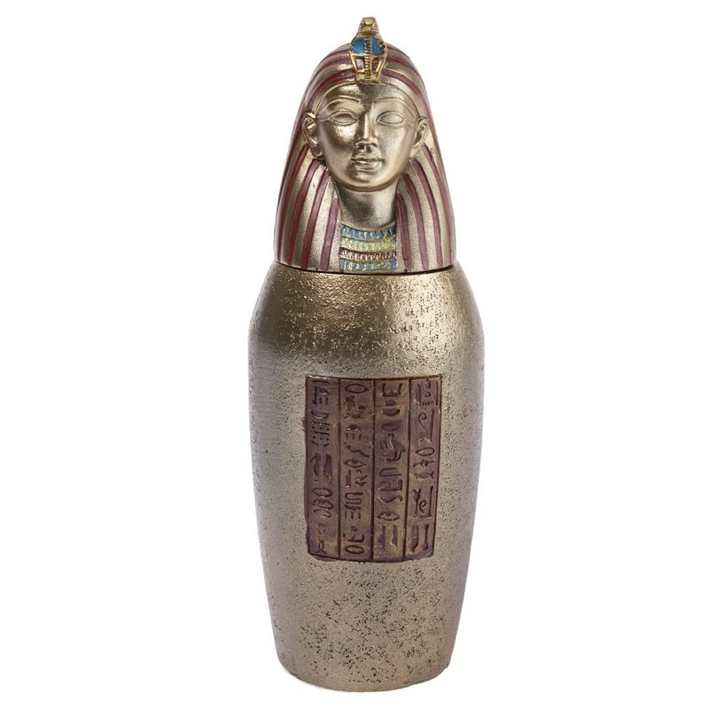 Egyptian Canope Vase - Amset Model - Egyptian Decoration -