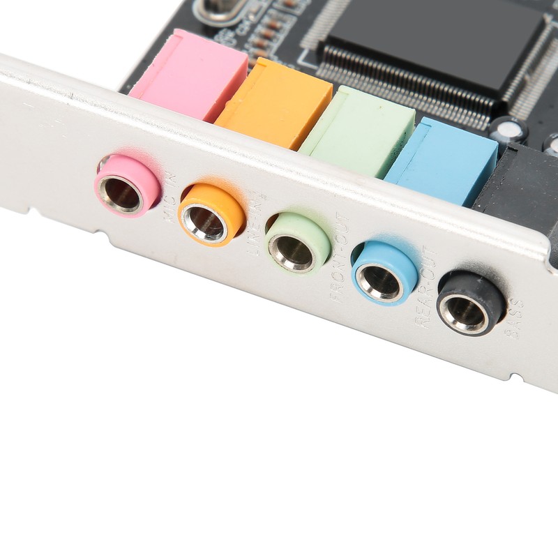 PCI-E 5.1 Sound Card CMI8738 Chip Stereo Audio Card Support