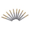 Carbide End Mills 1/8 Inch Screwed Shank Titanium Coated PCB