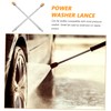 Levemolo 2pcs High Pressure Washer Extension Rods Power Washer Accessories