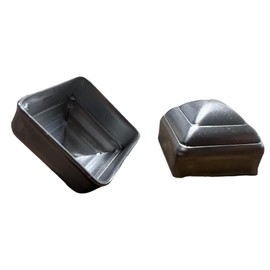 Generic JM Steel 1"" Pressed Steel Cap. Square Post. (20 Pack)., JMSTEELPSC120