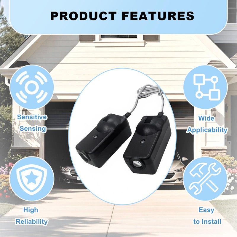 41A5034 Safety Garage Door Sensor Replacement for Liftmaster/Craftsman/Chamberlain Garage Door