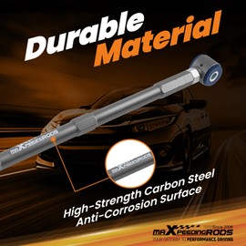 maXpeedingrods +/- 4°Adjustable Camber Arm for Mini Cooper 2002-2013 R50 R52 R53 R56 R57 R58 R59 R60 R61, Rear Camber Control Arm Set of 2, Upgraded PU Bushings