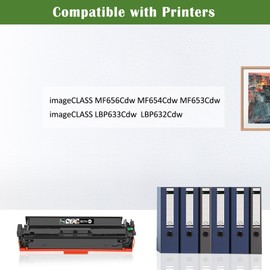 GREENPRINT Compatible Toner Cartridge 067H CRG-067H CRG067H High Capacity 3130 Pages Black for Canon Laser imageCLASS MF656Cdw MF654Cdw MF653Cdw LBP633Cdw LBP632Cdw Printer