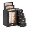 Homde Jewelry Organizer large for Dresser: Big Jewelry Box for