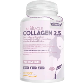 Nutracle Collagen 2.5 120 tablets Verisol BioActive Collagen Supplement