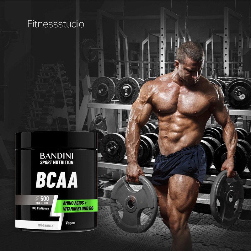 Bandini® BCAA 500 Tablets + Vitamin B1 & B6 Branched