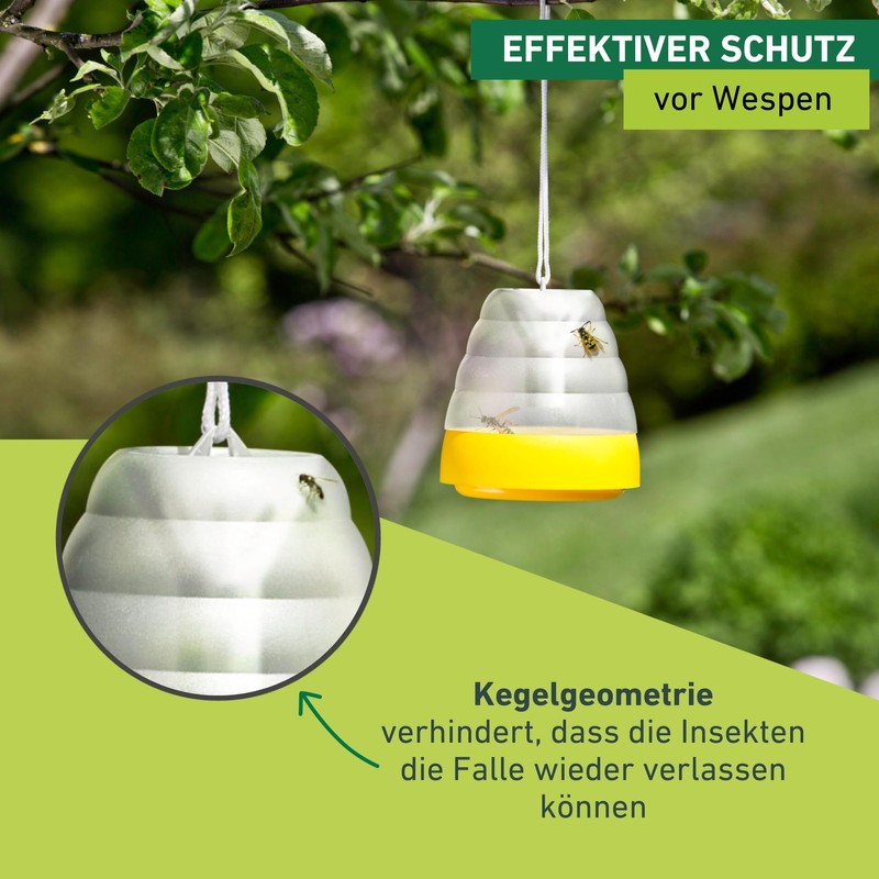 Windhager 03112 Wasp Trap Clear Max. 400 ml