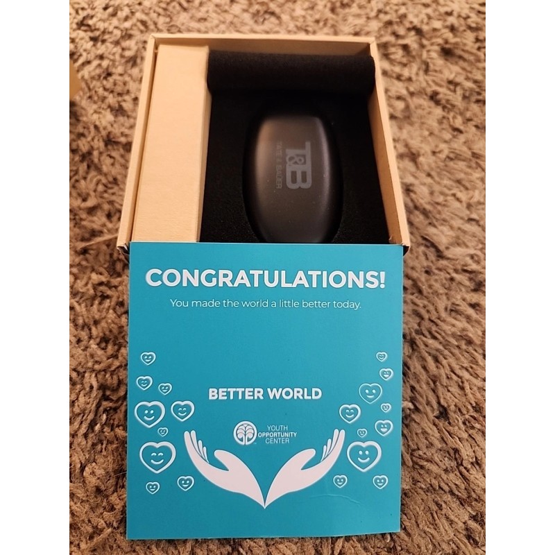 T&B Tate & Bauer Bluetooth 5.0 Wireless Earbuds with Charging