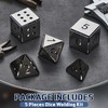 Therwen 5 Pieces Welding Practice Kit Steel 16 Gauge Dice