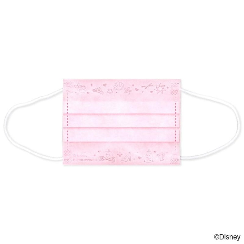 [横井定] こども不織布マスク プリンセス キャラマスク 10枚入