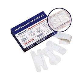 Holthaus Medical Alumed® Plaster Set, Aluminium Elastic, 50 Pieces